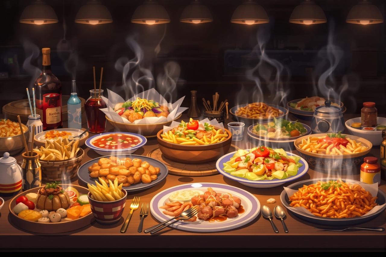 短剧在线看全集免费观看作品展示 - 食灵之宴 — 美食设定